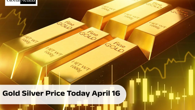 Gold Silver Price Today April 16: Silver jumped by ₹4,000, gold also became expensive,