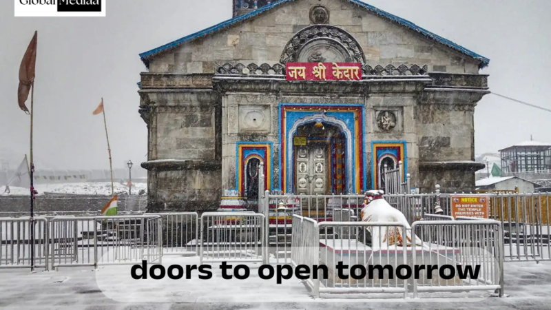 Baba Kedar’s Doli reaches Kedarnath Dham: 57km trek completed in 3 days; doors to open tomorrow