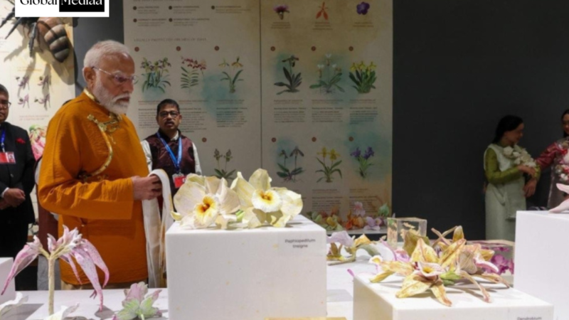 PM  Modi praises Sikkim’s extraordinary biodiversity during visit to Gangtok Orchidarium