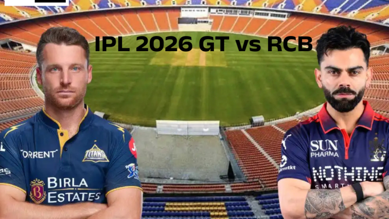 IPL 2026 GT vs RCB: Check pitch report of Narendra Modi Stadium and weather forecast of Ahmedabad