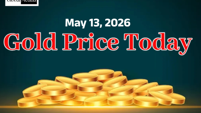 Gold Rate Today, May 13, 2026: Rates jump, price rises by Rs 9,000; find out the prices of 24k, 22k, gold in your city