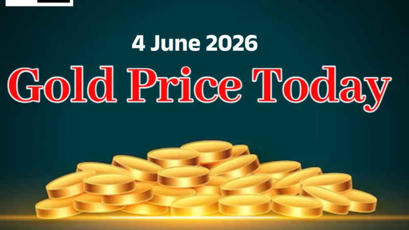 Gold Rate Today on 4 June 2026: MCX Gold Climbs Above Rs 1.59 Lakh Per 10 Grams