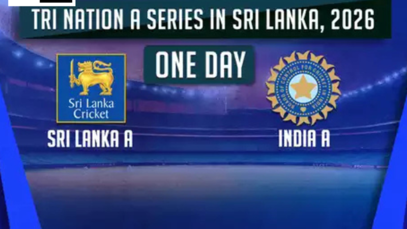 India A vs Sri Lanka A Score, Tri Series 2026: SL A – 191/4 (35); Anukul gets Sadeera