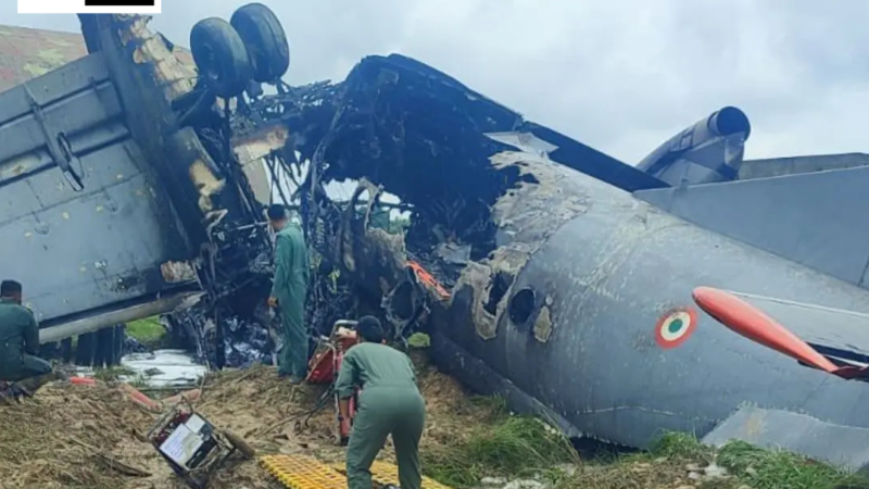 Five IAF personnel killed in AN-32 aircraft crash in Assam’s Jorhat