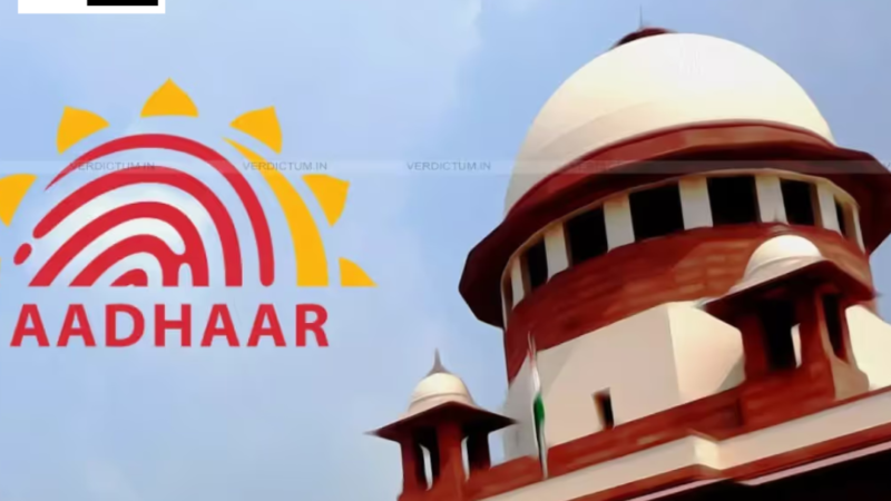 Aadhaar card should be used only for identification: Supreme Court seeks response from Centre and states