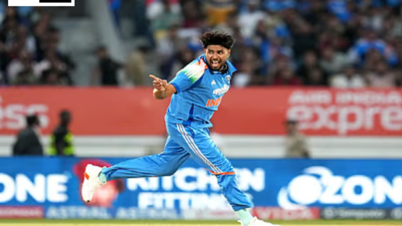 Harshit Rana added to India squad for final Afghanistan ODI