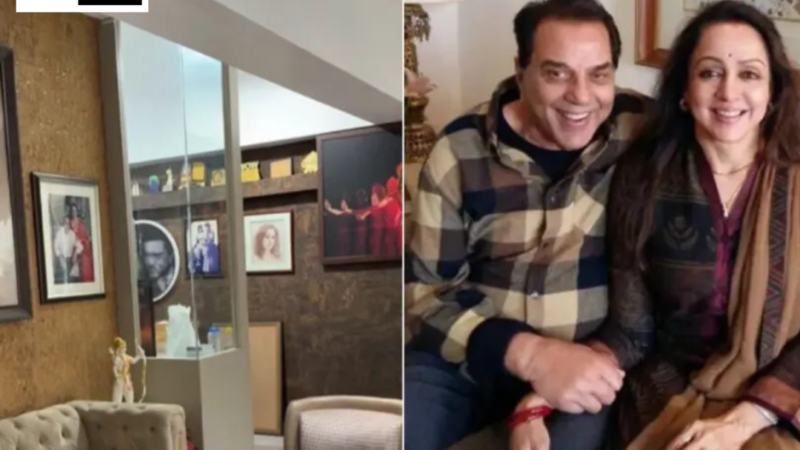 Hema Malini’s 54-year-old bungalow, every corner decorated with the memories of Dharmendra,