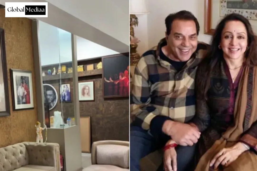 Hema Malini’s 54-year-old bungalow, every corner decorated with the memories of Dharmendra,